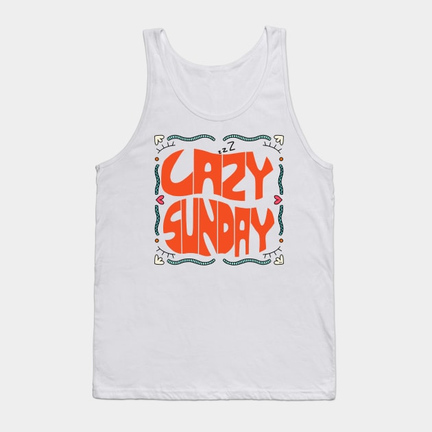 Lazy Sunday Tank Top by gabbadelgado